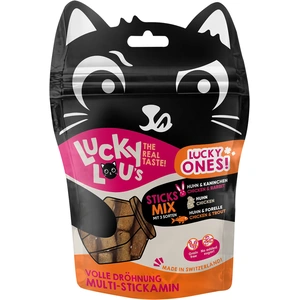 50g de bâtonnets Lucky Lou Lucky Ones Mixpack I (3 variétés) Friandise... pas cher