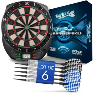 DartPro - HET ORIGINEEL - Elektronisch dartbord - Dartbord met 6 darts... pas cher