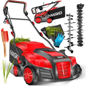 Masko - Scarificateur électrique 2en1 Aérateur de gazon 1800 Watt Larg...Vendu paramazon