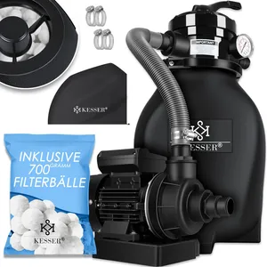 KESSER Filtre à sable Système de filtration à sable + 700g de boules f...