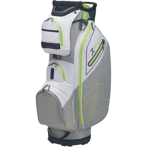RYDZ GEAR Cartbag Firestarter, argent/blanc/vert citron pas cher