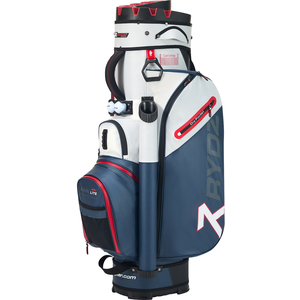 RYDZ Cartbag Lucky Nine, marine/blanc/rouge pas cher