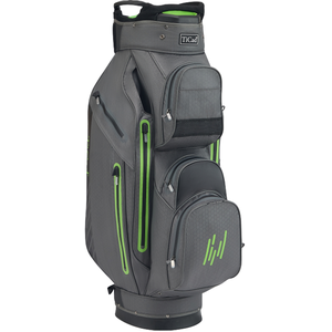 TiCad Sac de golf Cartbag Sportsline 14 trous imperméable, anthracite/chauxVendu parall4golf