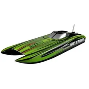 Comparateur de prix : Amewi Big Storm Bateau RC à moteur presque prêt à lemploi (ARR) 740 mm