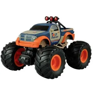Comparateur de prix : Amewi orange, bleu brushed 1:18 Auto RC électrique Monstertruck propulsion arrière prêt à fonctionner (RtR) 2,4 GHz