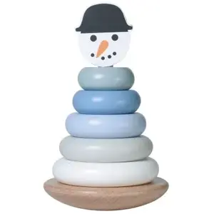 Comparateur de prix : Kindsgut Jeu' de'eveil - La tour d'empilage Bonhomme de neige