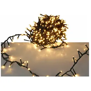 Spetebo - Guirlande lumineuse de Noël 1800 led - blanc chaud extra pas cher