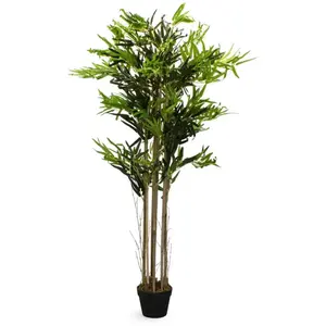 Spetebo - Plante déco 150 cm - Modèle : big Bamboo pas cher