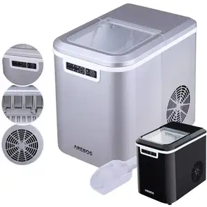 Comparateur de prix : Arebos Machine à glaçons 2,2L Icemaker Machine à glace 12KG en 24h
