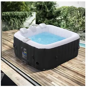 AREBOS Spa Gonflable | pour l'intérieur et l'extérieur | 4 Personnes |...Vendu paramazon