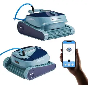 AREBOS Robot de piscine automatique | Poolrunner pour piscines jusqu'à... pas cher