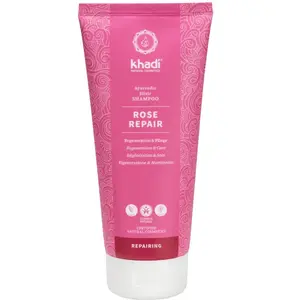 Shampoing Rose Repair pour cheveux secs et abîmés - KHADI pas cher