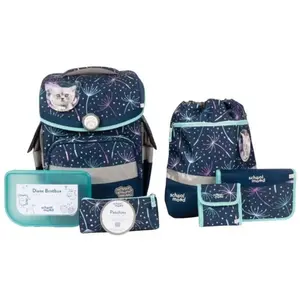 Cartables School-Mood Timeless Air+ 7 pcs. lina - Bleu - Fille pas cher