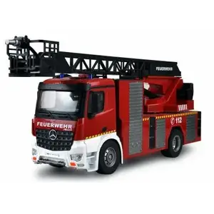 Comparateur de prix : Véhicule RC Mercedes-Benz Feuerwehr-Drehleiterfahr AMEWI 1:18 - Blanc - Extérieur