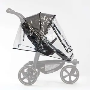 Habillage pluie poussette Mono 2 version sport BLANC TFK pas cher