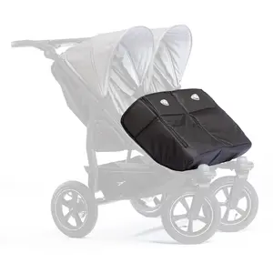 Couvrejambes poussette Duo2 version sport lot de 2 NOIR TFK pas cher
