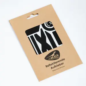 Set d'autocollants réfléchissants poussette TFK NOIR TFK