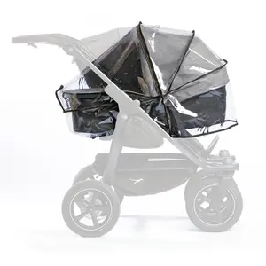 Habillage pluie pour poussette Duo2 combi NOIR TFK pas cher