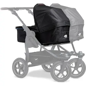 Assise Duo2 combi convertible siège/nacelle NOIR TFK pas cher