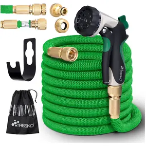 TRESKO Tuyau d'arrosage Flexible et Extensible pour Jardin Extensible ... pas cher