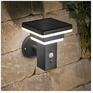 Comparateur de prix : Lampe solaire pour l'extérieur lucca pir 3 modes de fonctionnement IP4...