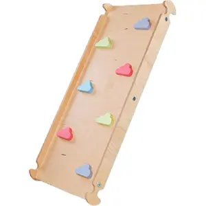 Tissi Toboggan et mur d'escalade 2 en 1 Pickler multicolore pastel