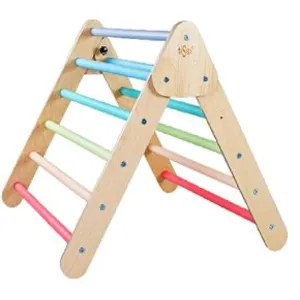 Tissi Triangle à grimper Pickler multicolore pastel pas cher