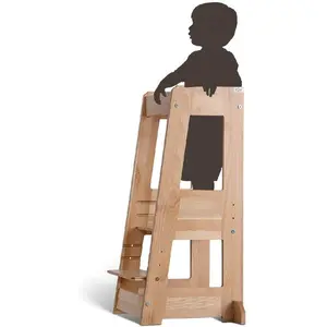Comparateur de prix : Tour d'apprentissage TISSI - Felix - Enfant - Bois naturel - Évolutive