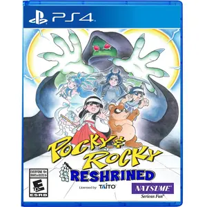 Playstation Games Ps4 Pocky & Rocky Reshrined pas cher