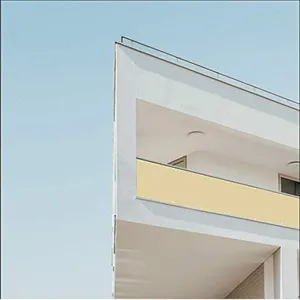 Sekey Brise-Vue pour balcon pes 90 x 600cm, Sand Beige pas cher