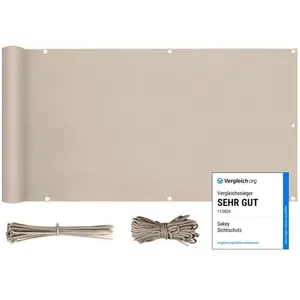 Comparateur de prix : Sekey Brise-Vue pour balcon pes 120 x 300cm, Taupe