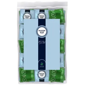Mister Size Monsieur Size Préservatifs Transparent 47 mm pas cher