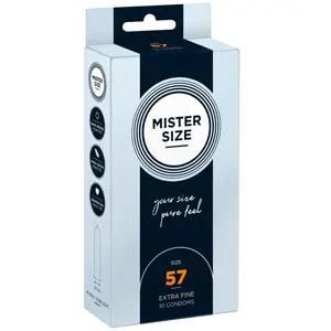 Comparateur de prix : Préservatifs mister size extrafins (57 mm)