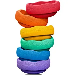 Stapelstein Jeu de motricité Original rainbow classic (6 blocs)