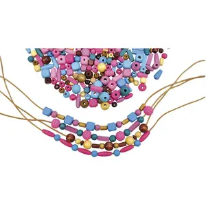 Eduplay Perles en bois 250 g pas cher