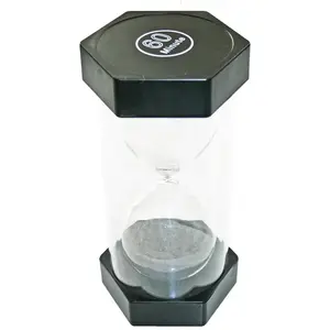 Eduplay Sablier giga 30 cm, 60 min noir pas cher