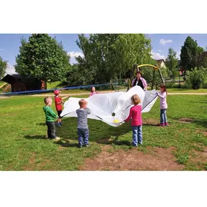 Tissu parachute pour lancer Ø 360 cm blancVendu paravenue-des-jeux
