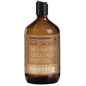 Benecos Après-Shampoing Réparateur Avoine Bio 500ml pas cher