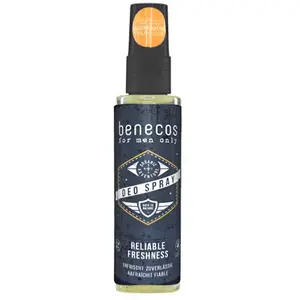 Comparateur de prix : Benecos For Men Only déodorant et spray corps 75 ml