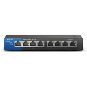 Comparateur de prix : Linksys Switch 8 ports Gigabit Business à poser sur bureau (LGS108) LGS108-EU