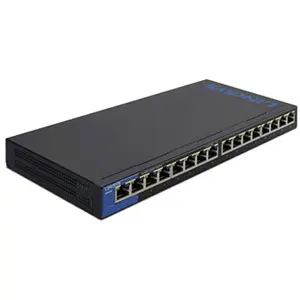 Comparateur de prix : Linksys Commutateur Gigabit de bureau 16 ports (LGS116) LGS116-EU