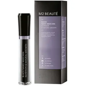 M2 Beauté Black Nano Mascara Nutrition & Natural Growth pas cher