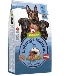 10kg Liebling's Mahlzeit Senior, dinde GranataPet pour chien