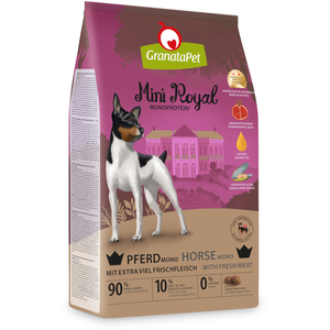 Lot économique : 2x 1kg GranataPet Mini Royal Monoprotéine Cheval nour... pas cher