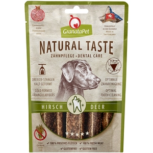 Comparateur de prix : GranataPet Natural Taste Dentrix cerf (70g) - Friandises pour chien