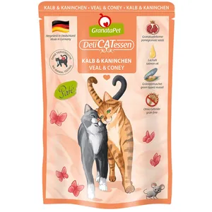 12x85g DeliCatessen saumon / dinde Granatapet - Nourriture pour Chat pas cher