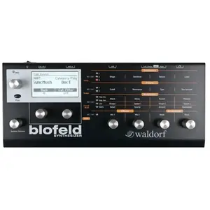 Waldorf Blofeld Black Virtual Analog synthétiseur noir