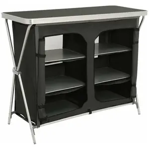 CampFeuer Armoire de camping, cuisine de camping avec cadre en aluminium pas cher