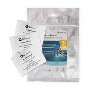 Comparateur de prix : BIOGENTS Pack Saison 6 mois BG SWEETSCENT pour piège à moustiques BG-MOSQUITAIRE