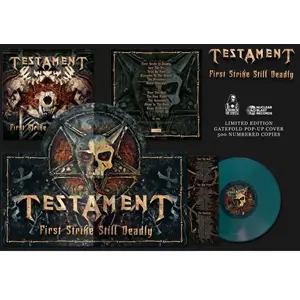 LP de Testament - First strike still deadly - pour Indifférent - Standard Standard pas cher